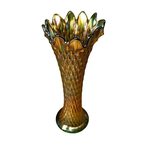 Carnival | Accents | Rare Northwood Carnival 2 Point Diamond Point ...